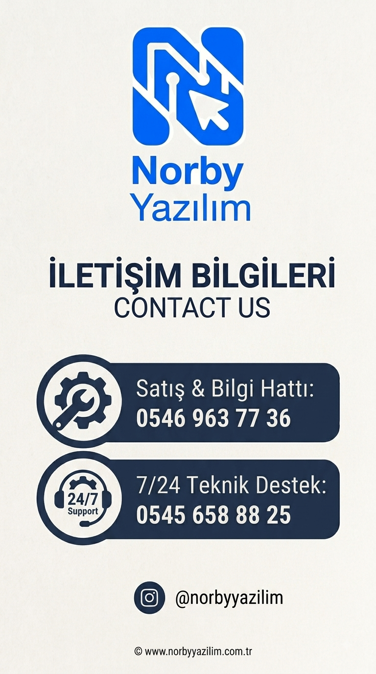 Norby Yazılım Müşteri Temsilcisi ve Destek Ekibi