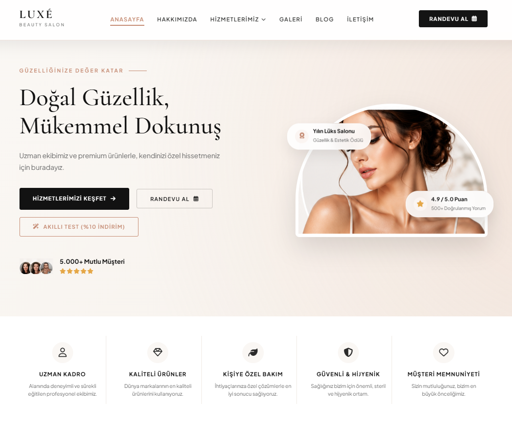 Kurumsal Web Site - 6 Web Tasarım Örneği
