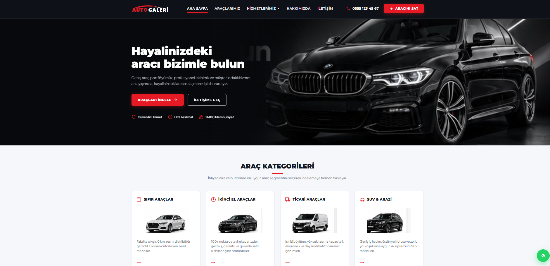 Kurumsal Web Site - 7 Web Tasarım Örneği